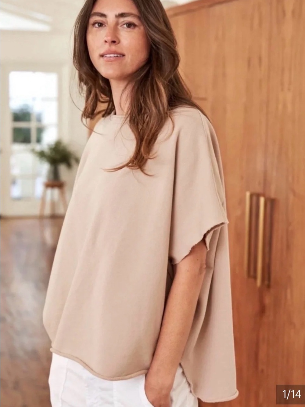 Frank & Eileen Original Capelet in Vintage Rose OS
